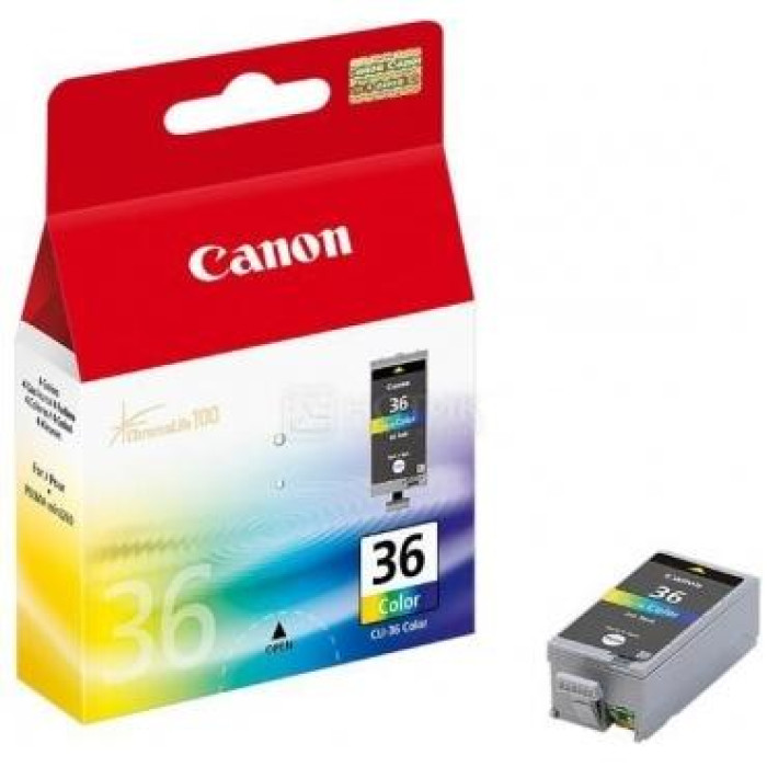 Картридж струйный Canon для Pixma iP100 CLI-36C Color (1511B001)