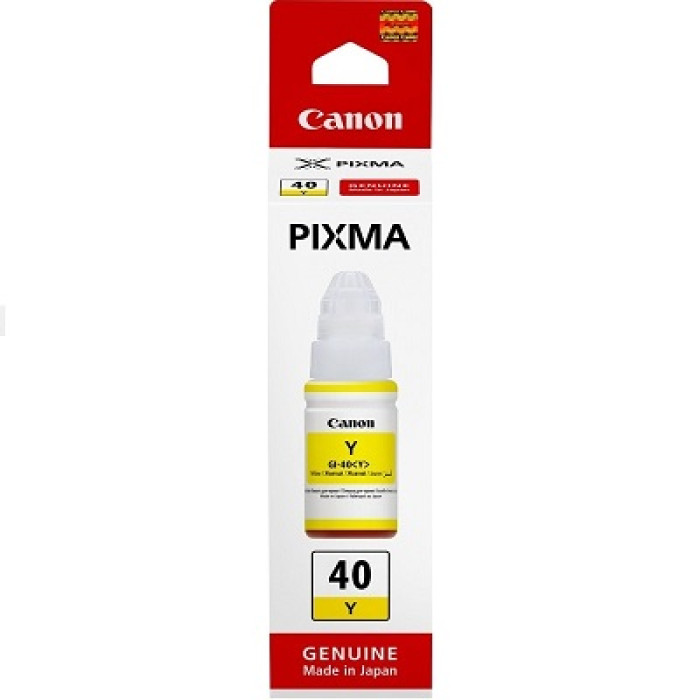 Чернила Canon GI-40Y Yellow оригинал (3402C001)