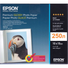 Фотопапір Epson Premium Glossy, 255g/m2, 10х15, 250л