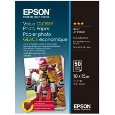 Фотобумага Epson глянцевая 183г/м, 10x15, 50л (C13S400038)