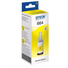 Чернила Epson 664, Yellow (C13T66444A) оригинал
