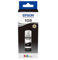 Чорнила Epson 108, 70мл Black (C13T09C14A) оригінальні