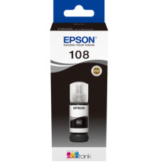 Чорнила Epson 108, 70мл Black (C13T09C14A) оригінальні
