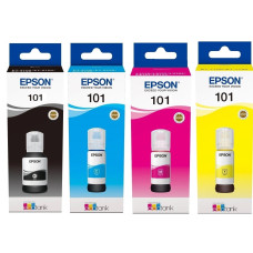 Комплект оригінальних чорнил Epson 101