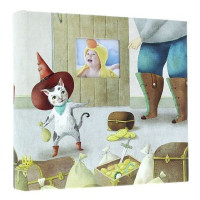 Фотоальбом 10x15 детский, Кот в сапогах, на 200 фото, прошитый