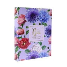 Фотоальбом 10x15, на 200 фото, прошитий KD46200 FLOWER-3 Фотоальбом 10x15, на 200 фото, прошитий KD46200 FLOWER-3