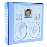 Фотоальбом 10x15 для мальчика, на 200 фото, прошитый BABY blue