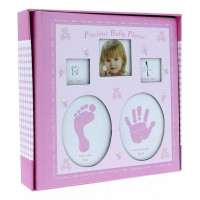 Фотоальбом 10x15 для девочки, на 200 фото, прошитый BABY pink