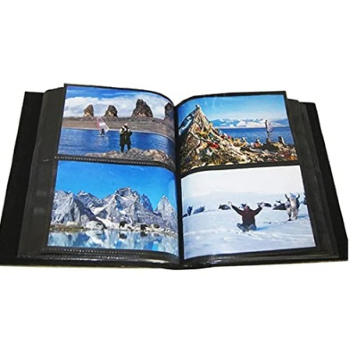 Фотоальбом на 200 фотографій 10x15, DPH46200 LINEN BLUE