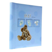 Самоклеющийся фотоальбом 40 страниц DRS20 Bear-5 blue