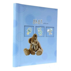Самоклеющийся фотоальбом 40 страниц DRS20 Bear-5 blue