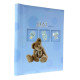 Самоклеющийся фотоальбом 40 страниц DRS20 Bear-5 blue