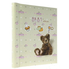 Самоклеющийся фотоальбом 40 страниц DRS20 Bear-5 Grey