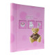 Самоклеющийся фотоальбом 40 страниц DRS20 Bear-5 pink