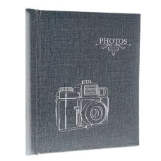Самоклеючий фотоальбом 60 сторінок DRS30 CAMERA-2grey