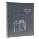 Самоклеючий фотоальбом 60 сторінок DRS30 CAMERA-2grey