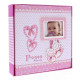 Фотоальбом 10x15 для дівчинки, на 200 фото, прошитий BABY-14 pink