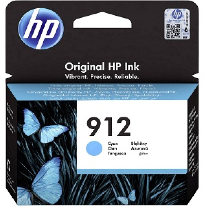 Картридж HP 912 Cyan (3YL77AE) оригінал