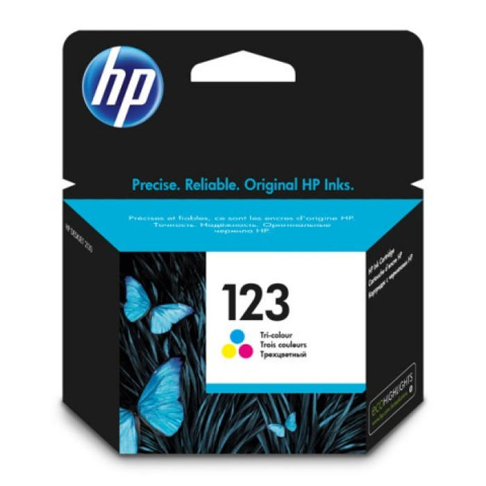 Картридж струйный HP 123 Color, F6V16AE