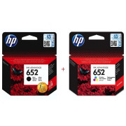 Комплект картриджів HP 652 Black, Color оригінал