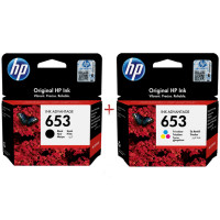Картриджі HP 653 Black, Color (Set653)