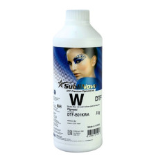 Чернила DTF текстильное White, 1000 ml, InkTec DTF-B01KWA