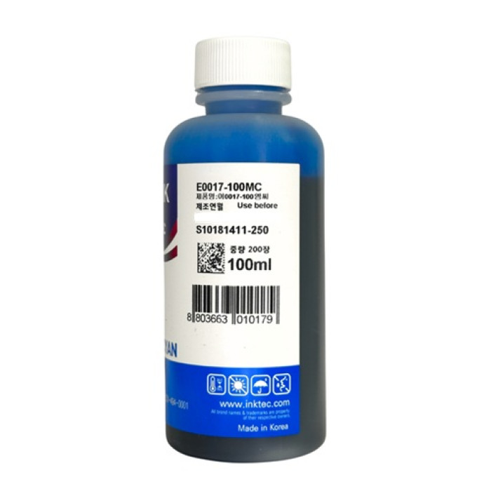 Чернила InkTec E0017-100MC для Epson L по 100мл 