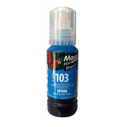 Чорнила Magic Epson 103 Cyan (70 мл) з фірмовим носиком-клапаном
