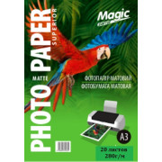 Фотопапір Magic матовий A3, 280g, 20л Superior