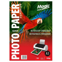 Фотопапір Мagic A3 глянцевий 160g, 100 аркушів