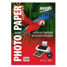 Фотобумага Мagic A3 глянцевая 300g, 20л Superior