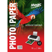 Фотобумага Мagic A3 глянцевая 260g, 50 листов