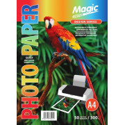 Глянцевая бумага для визиток Мagic А4 дерево 300 г/м², 50л 