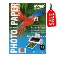 Фотобумага Мagic A4 мат/мат 250 г/м, 40л. Распродажа
