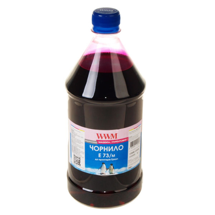 Чорнила WWM для Epson E73, 1 литр, Magenta