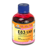 Чорнила WWM E83 для Epson, 200г Light Magenta світлостійкі Чорнила WWM E83 для Epson, 200г Light Magenta світлостійкі
