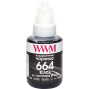 Чорнила WWM 664 для Epson, 140г Black (E664B)