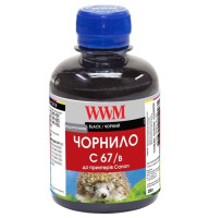 Чернила WWM для Canon IPF-107Bk 200г Black (C67/B)