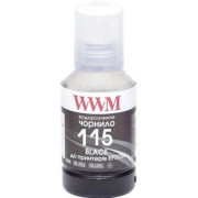 Чорнило сумісне WWM E115 Photo Black для Epson L8160, L8180 (140г)
