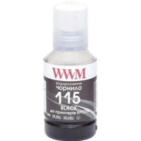 Чорнило сумісне WWM E115 Photo Black для Epson L8160, L8180 (140г)