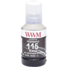 Чорнило сумісне WWM E115 Black Pigment для Epson L8160, L8180 (140г) Чорнило сумісне WWM E115 Black Pigment для Epson L8160, L8180 (140г)