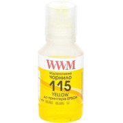 Чорнило сумісне WWM E115 Yellow для Epson L8160 / L8180 (140г)