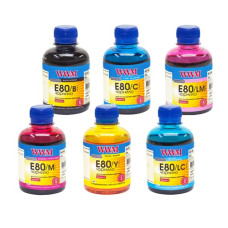 Комплект чернил WWM E80 для Epson L800, L805, 6шт х 200г