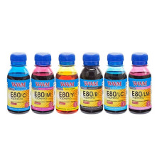 Комплект чернил WWM E80 для Epson L800, L805, L810, L850
