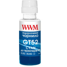 Чорнила WWM для HP GT52, 100г Cyan водорозчинне H52C Чорнила WWM для HP GT52, 100г Cyan водорозчинне H52C