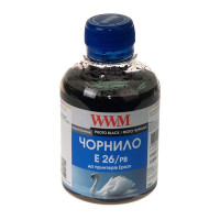 Чорнила WWM E26 для Epson XP, L 200г Black (E26/PB)