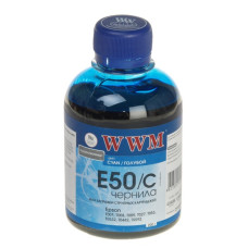 Чорнила wwm E50 для Epson, Cyan (E50/C)