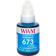 Чорнила WWM 673 для Epson, 140г Cyan E673C