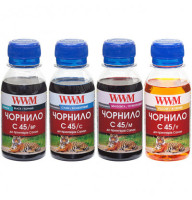 Комплект чернил WWM С45 для Canon (4 х 100г)
