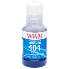 Чорнила WWM 101 для Epson, безконтактні 140г Cyan (E101C)